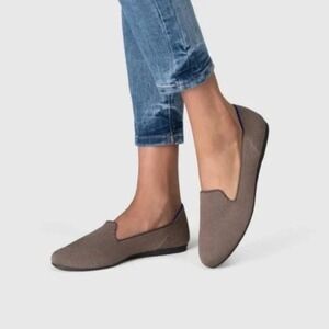 Rothy's The Loafer Flat Slip-On Comfortable Mocha Brown Size W12 NWOB